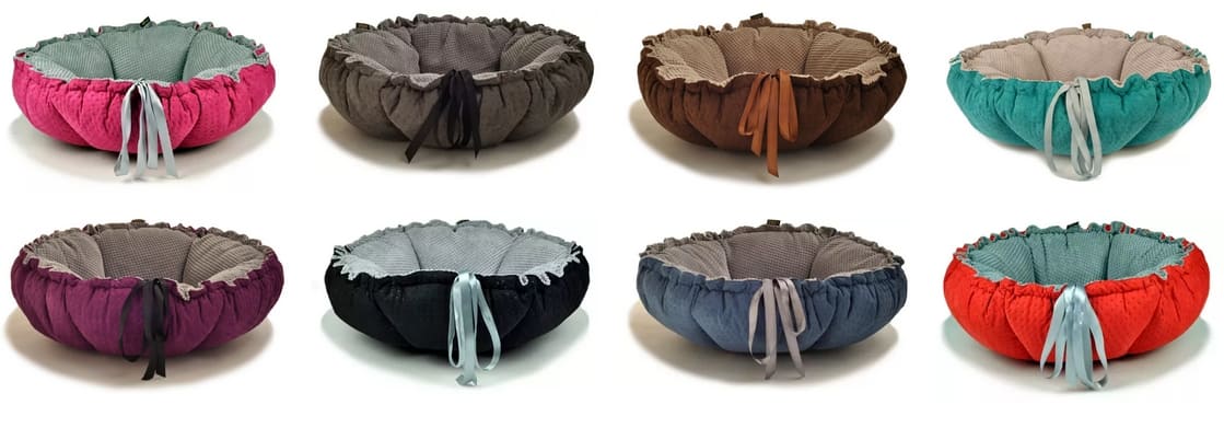 Luxurious Dog Cat Bed - many colors